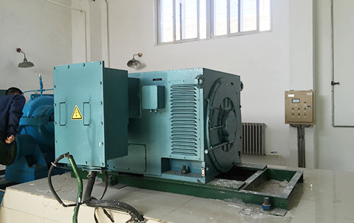 夹江某水电站工程主水泵使用我公司高压电机
